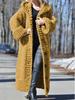Women's 2025 Winter Hooded Knit Cardigan Sweater Coat