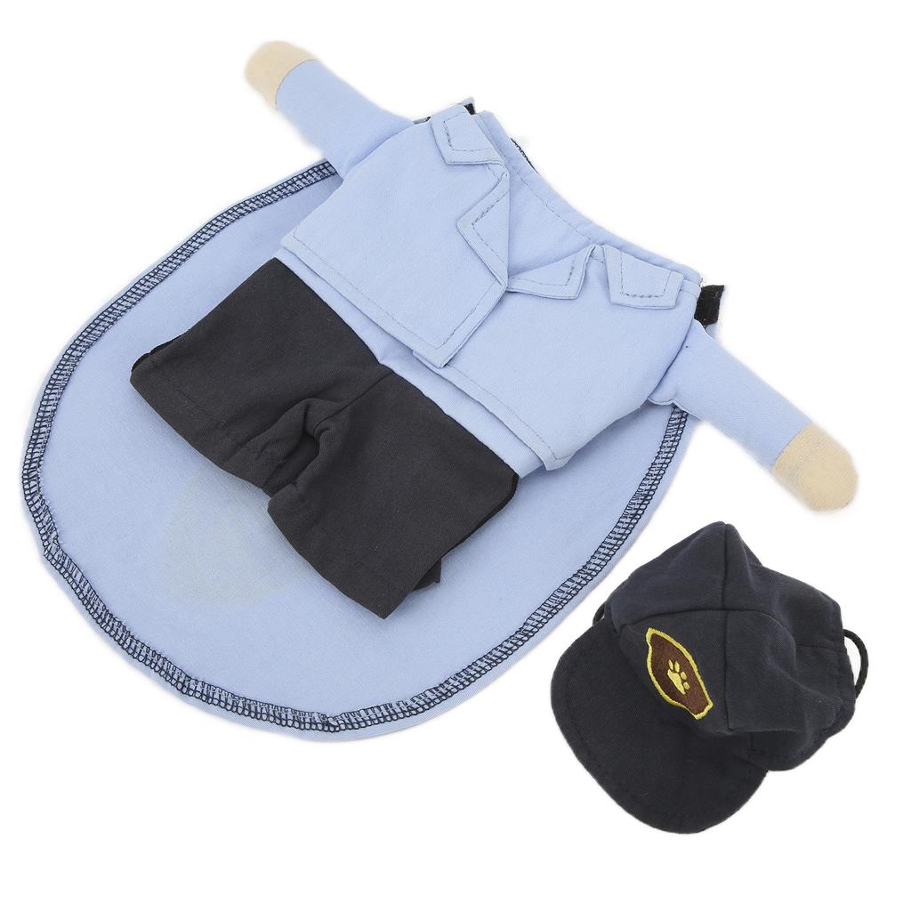 Pet Mail Carrier Costume Soft Funny Costumes Pet Suit with  for Small Dogs and Cats