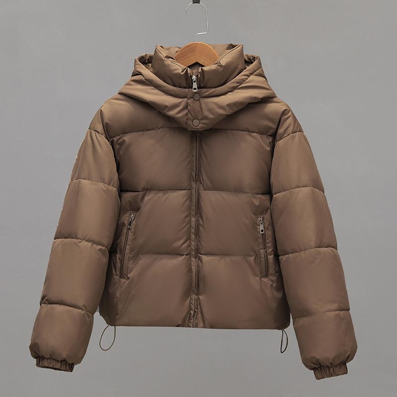 Cotton-padded Jacket, Winter Down-padded Jacket, New Cotton-padded Jacket, Korean Style Loose Bread Coat, Short Student Jacket for Women