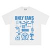 Funny Only Fans Meme T Shirt Men's Women Fashion T Shirt Summer Short-sleeved Loose Casual Cotton T Shirts Streetwear
