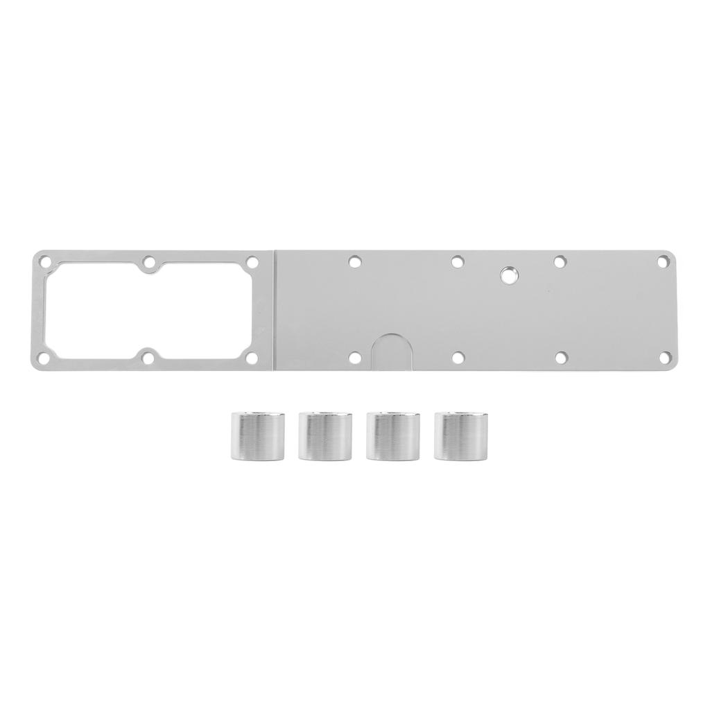 Intake Manifold Plenum Grid Heater Delete Plate Billet Aluminum Replacement for Dodge Cummins 6.7L 2500 3500 2008‑2017
