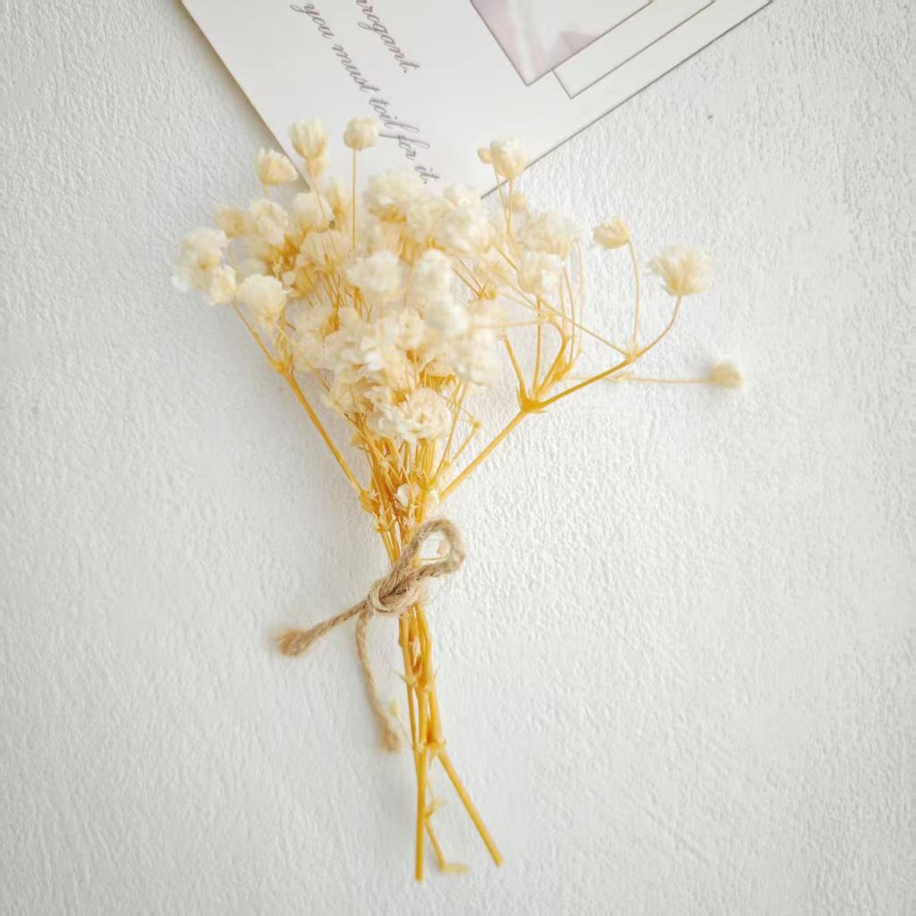 Dried Flower Mini Bouquet Bridal Bridesmaid Wedding Boutonniere Gift Box Decor DIY Material Kit Home Decor