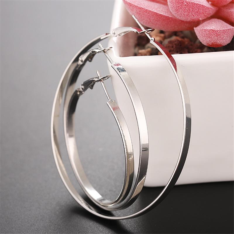 Glossy Earrings, Earrings, Earrings, Large Circle Earrings Manufacturer E78