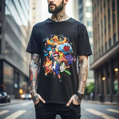100% Baumwolle TOPS UNISEX T-SHIRTS HERREN DAMEN T-Shirt Grafikshirt Anime Manga Otaku T-Shirt Anime Manga T-Shirt Alle Größen 116