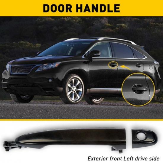 Exterior Door Handle For 2007-2011 Toyota Camry 2005-2012 Tacoma Front LH Black