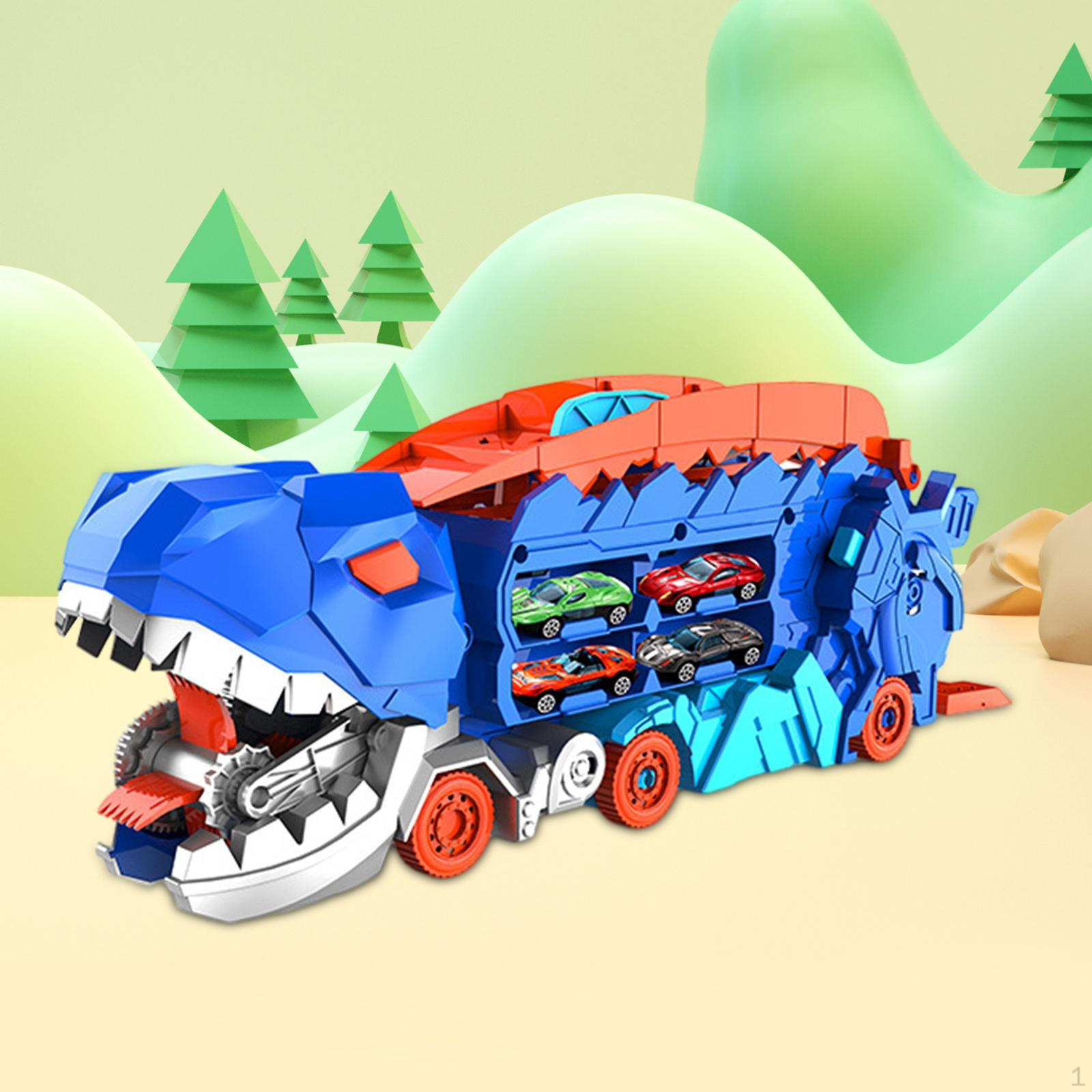 

Динозавр ест машинки Dino Car Vehicles Забавный игровой набор для взаимодействия