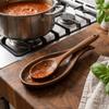 Natural Spoon Rest Rustic Rice Spoon Storage Rack Organizer Tray Ladle Rack  Countertop Shelf