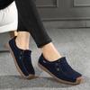 Casual Women's Shoes - Single Shoes, New Style, Flat Bottom, Large Size, Soft Sole, Anti-slip Property