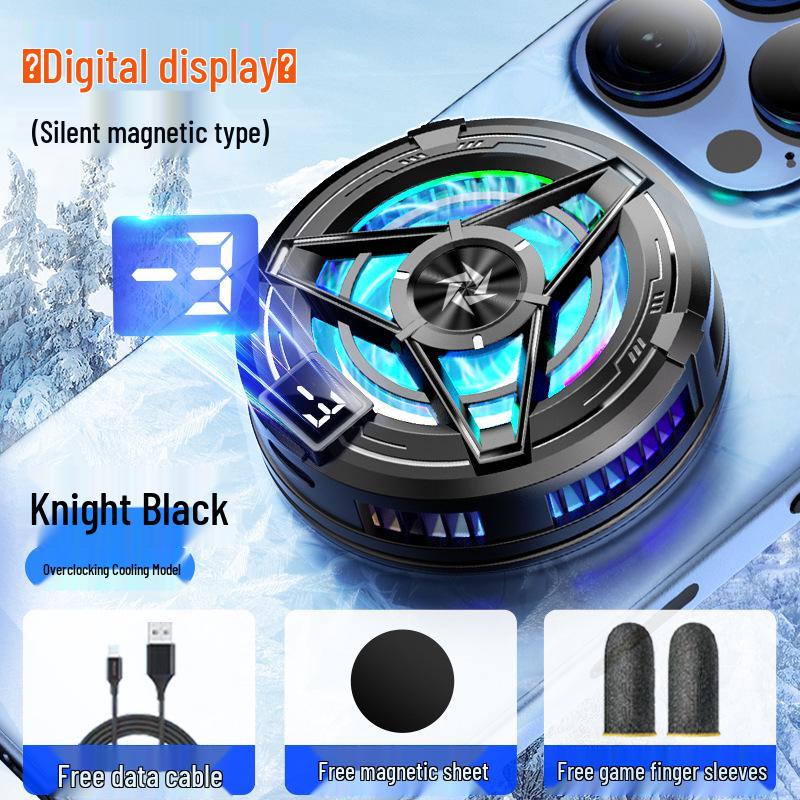 SL17 Gaming Phone Cooler: Semiconductor Suction Clip with Digital Display