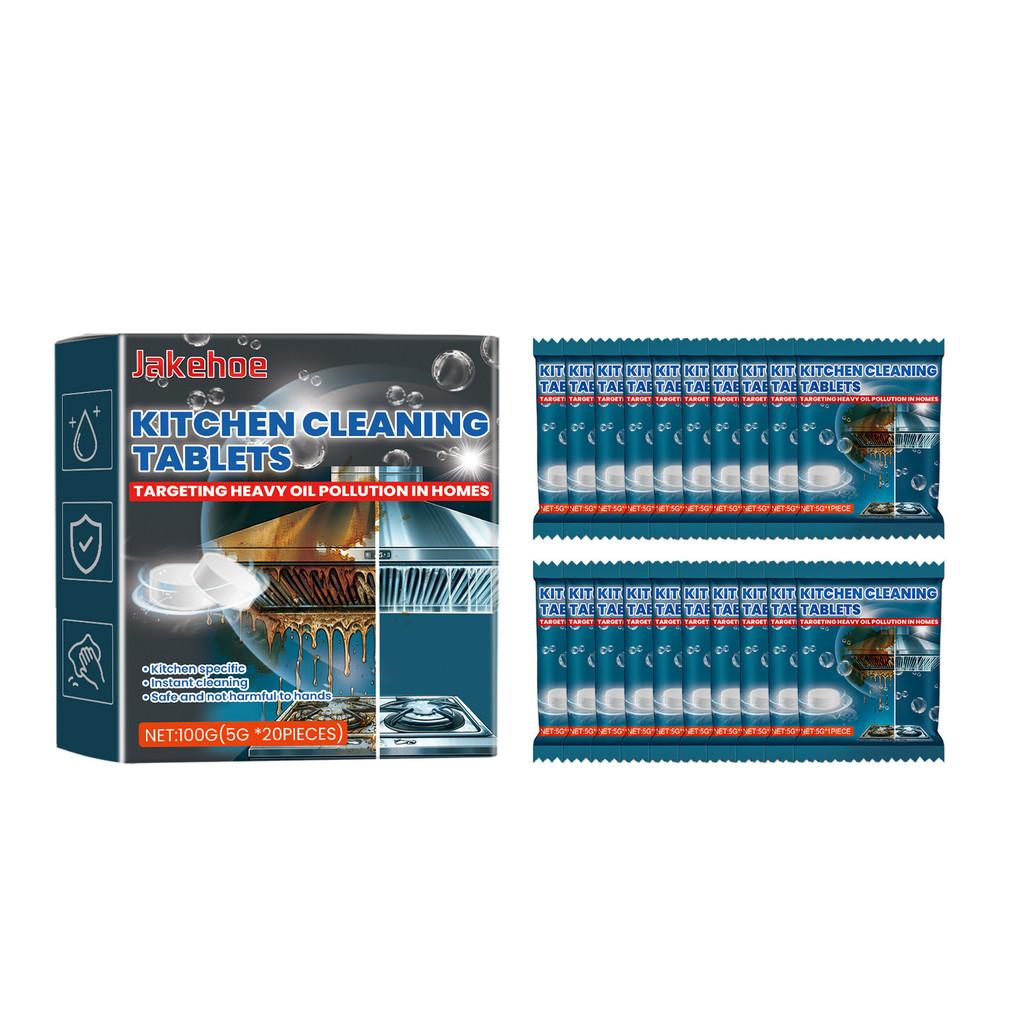 Jakehoe Multi-purpose Cleaning Tablets Effective Grease And Grime Remover For Home Use