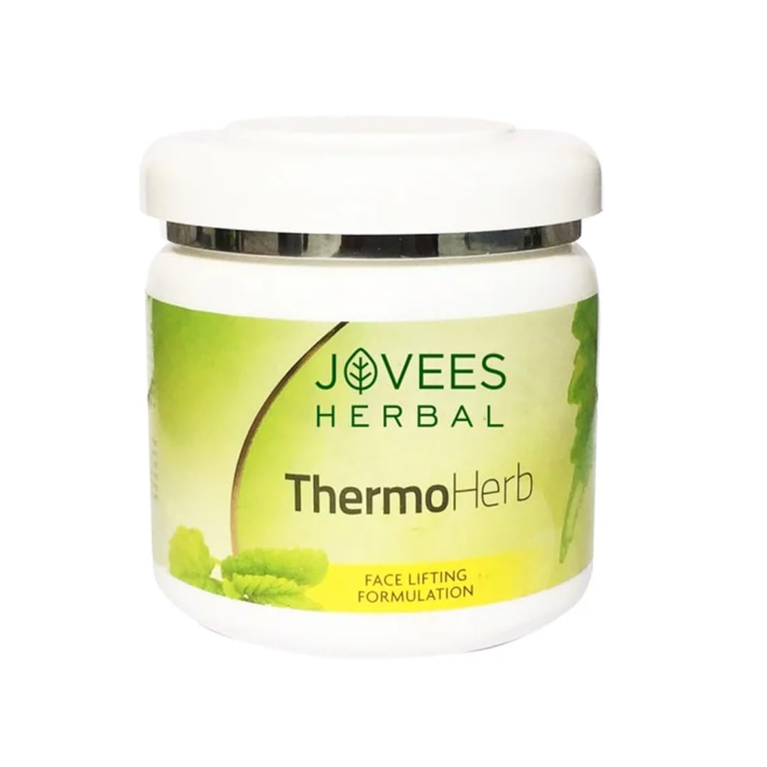 

Jovees Herbal Face Lift Thermoherb Mask 250gm | Tightens Pores Jawline & Skin Elasticity | Anti Wrinkle Firming Face Pack For Radiant Youthful Glow