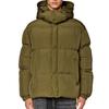 Diesel Mens Plain Hooded Padded Jacket