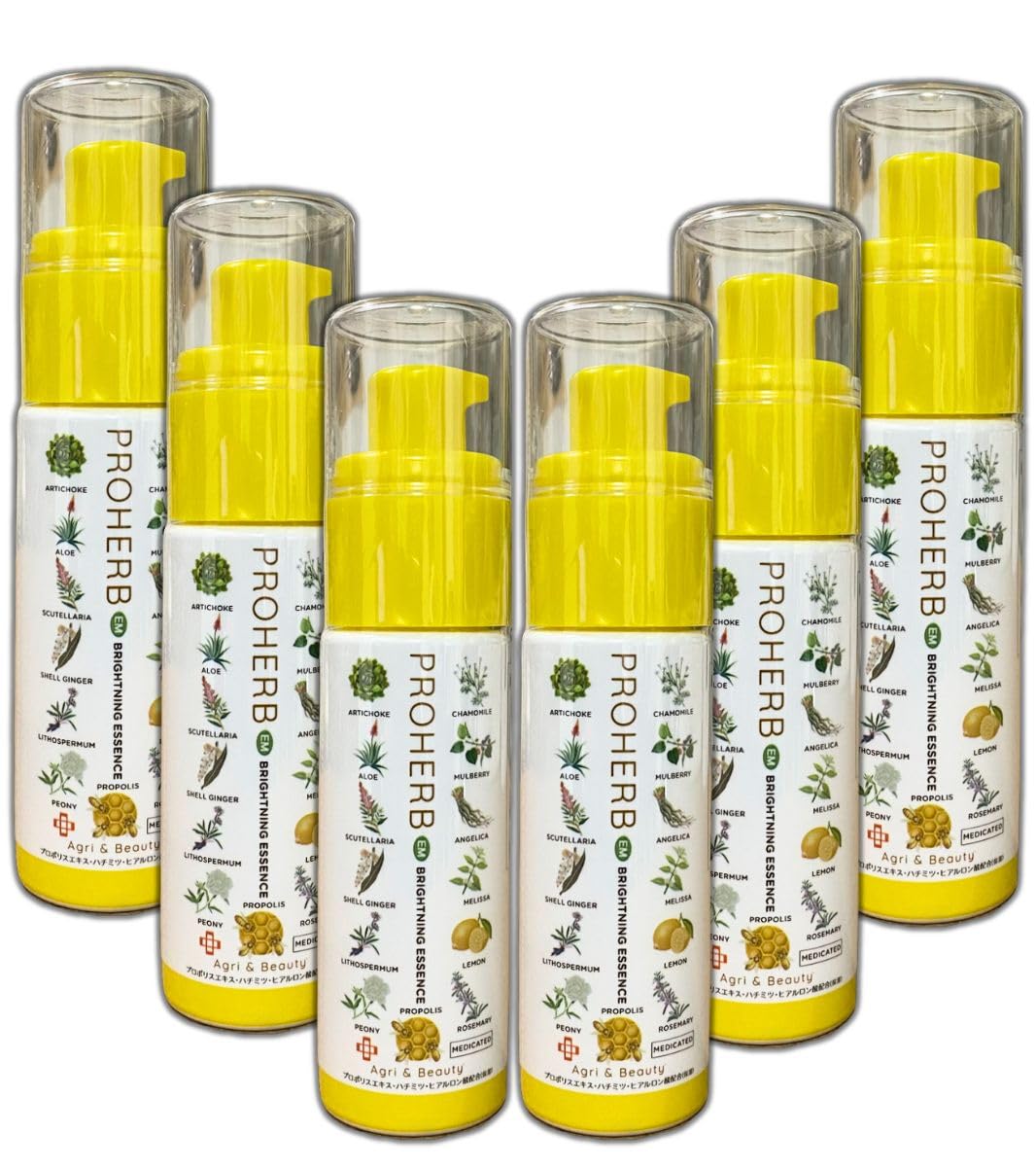 

Лечебная осветляющая эссенция Proherb PROHERB x 6 шт. Квази-лекарство (40мл)