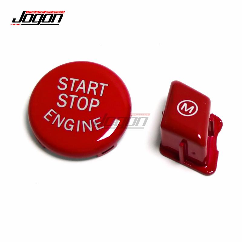 Car Engine Start Button Replace Cover Stop Switch With Steering Wheel M Button For BMW E90 E91 E92 E93 2005-2012 E87 E60 E83 E84