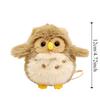 Fun Doll Magnetic Shoulder Standing Owl Doll PP Cotton Pet Bird Stuffed Doll  Birthday Parties