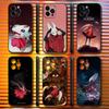 H-Hollow K-Knight S-Silksong Hornet Phone Case For iPhone 17,16,15,14,13,12,11,Pro,Max,Plus,X,XS,SE4,E,Mini,Soft Black Case