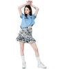 Leoninghai Draping Frill Skirt [Gray]