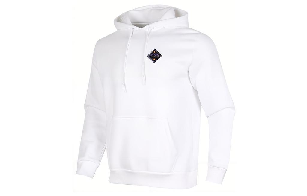 Converse Sweatshirts Men's White Hooded Moderate Regular 10021573-A02