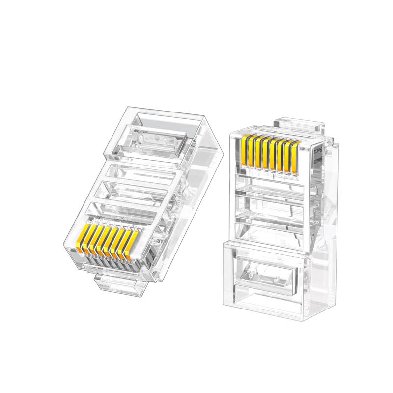 WOPU Cat5e RJ45 Gold-plated Ethernet Connector