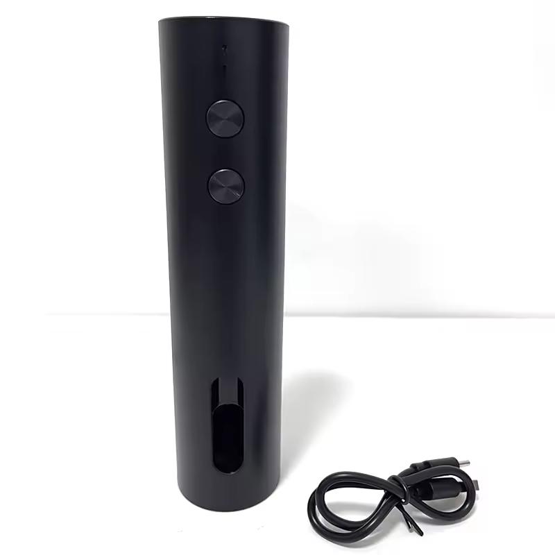 New Premium Rechargeable Automatic Electric Wine Corkscrew Bottle Opener with Foil Cutter & Charging Base