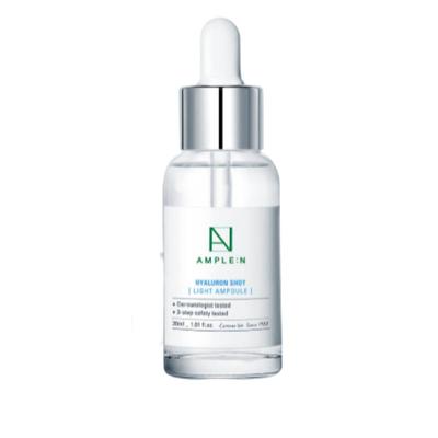Ample:N Hyaluron Shot Light Ampoule 30ml – Lightweight Hydration for Combination & Oily Skin