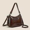 Achseltasche Damen Weiches Leder Retro-Textur Modisch Neu Vielseitig Einzelne Schulter Schräg