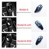 Black/Red/Blue/Silver ABS Car Gear Shift Knob Cover Part For BMW 1 F20 2012-2018