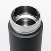 MUJI Vacuum Insulated Insulated 76049135 Bottle, One-Touch Type, 500mL, Black,