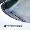 VKSO5 2Pcs Car Window Creative Stickers Car Wiper Stickers For BMW F30 F10 E90 F20 E46 E60 E70 E39 E36 E87 X6 Auto Emblem Decor Decals