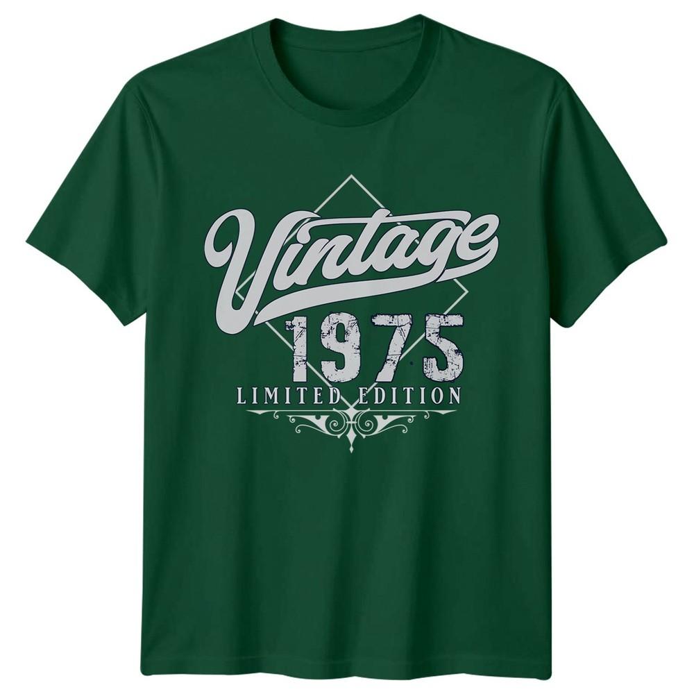 Vintage 1975 Limited Edition 51st Birthday Unisexs TShirt S