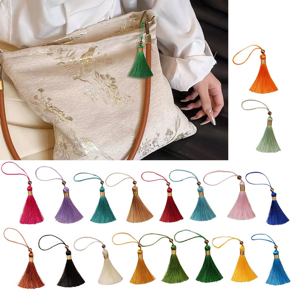 Modische, robuste Quasten aus Perlen in eleganten Designs, lebendige Farben für personalisierte Kreationen und Schmuckzubehör