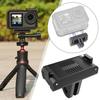 Magnetic Quick Release Base For DJI Action 5 Pro Magnetic Two Claw Adapter 1/4 ThreadFor DJI Action 4/Action 3 Camera Accessory