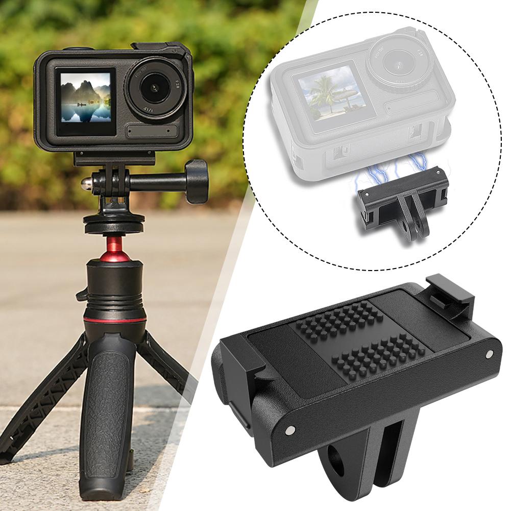 Magnetic Quick Release Base For DJI Action 5 Pro Magnetic Two Claw Adapter 1/4 ThreadFor DJI Action 4/Action 3 Camera Accessory