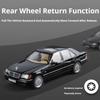 1:24 Scale W140 320SEL 300SEL Metal Diecast Model Cars Toy 6 Doors Opened Vehicles Light Music Car Collection Toys Kids Gifts
