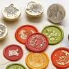 Card Wax Stamp Head Replacement Envelope Sealing Greeting Card Embossed Sealings Wax Stamp Head Brass Sealing Stamp Head
