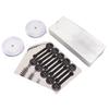 150Pcs Cookie Baking Package Bags Snack Biscuit Semitransparent Plastic Packaging with Accessories