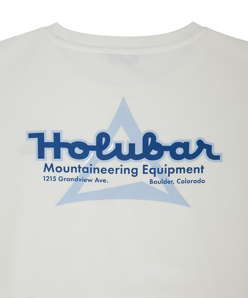 Holluba Flatirons Logo T Shirt White