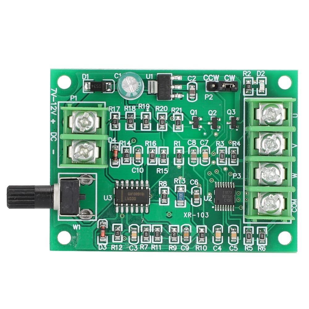 

7V-12V DC Brushless Motor Driver Adjustable Speed Compact Optical Drive Motor Controller Hard Disk Motor Controller
