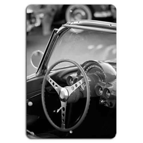 

Drive Back in Time Vintage Car Interior BlissAluminumtin sign 20x30cm（7.8x11.8inch）