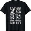 Motocross Ercross Brap Dirt Bike Father Son Matching Dad T-Shirt