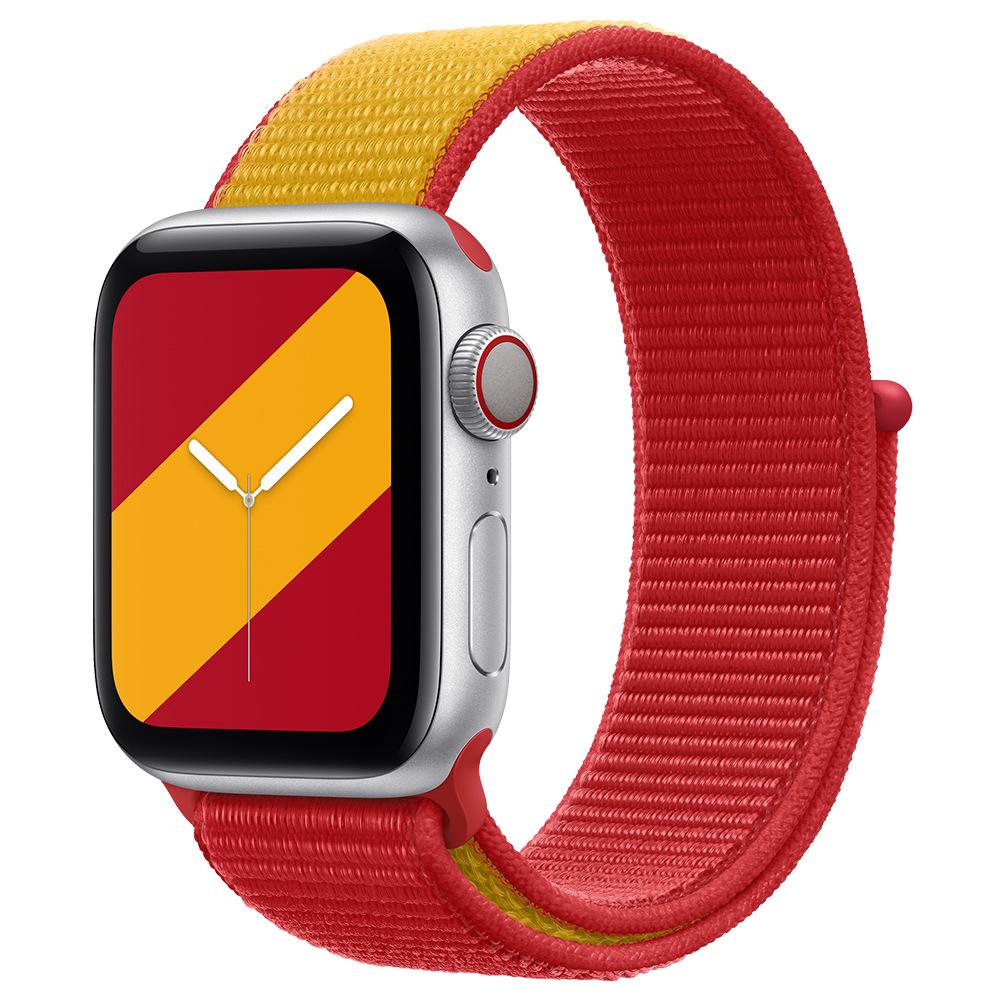 Nylon Sports Loop Strap for Apple Watch SE 6 7  3 4 5 WatchBand iWatch 42mm 38mm 41mm 45mm  Smartwatch International Bracelet