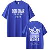 Summer Hot Sale Rapper Don Omar The Last King Tour 2026 Print Tshirts Unisex Unisex Vintage Top Hip Hop Streetwear Oversized Tshirt