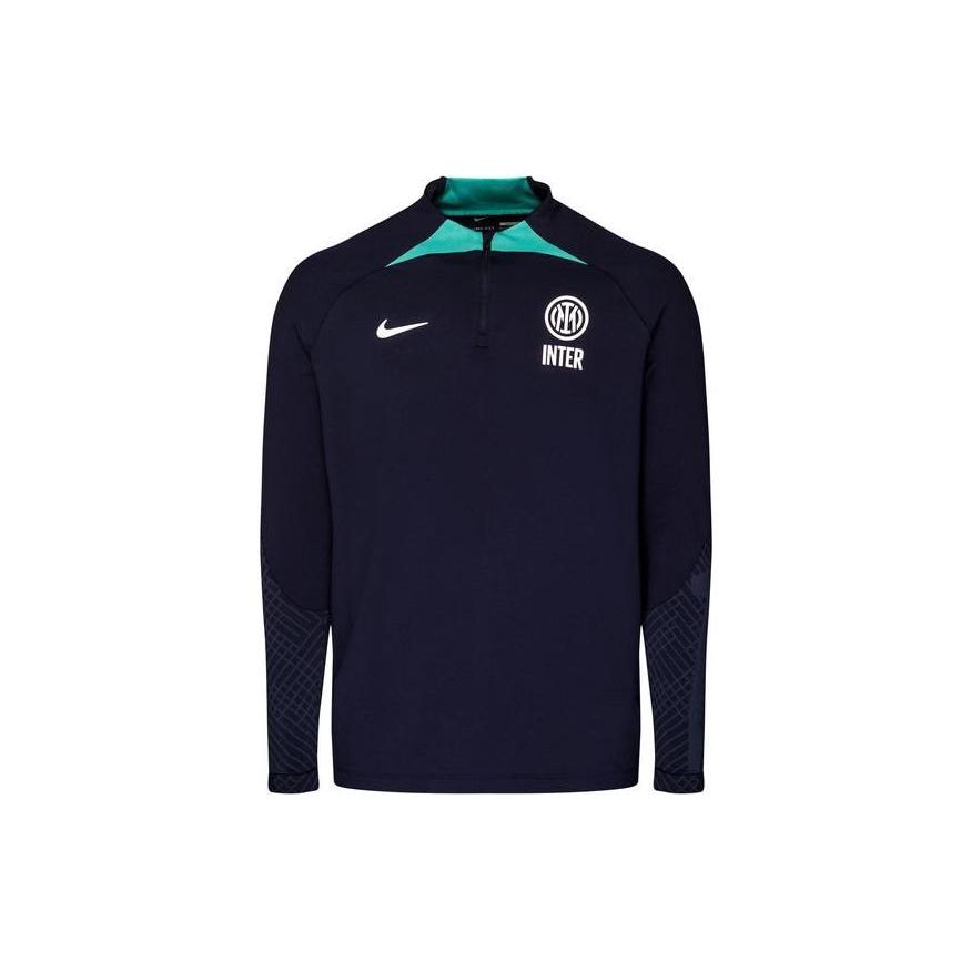 

Nike Dri-FIT Strike Inter Milan Футбольная тренировочная серия Принт с логотипом Облегающий крой Удобная футболка Мужские топы Темно-синий DM2456-498 M