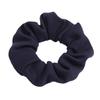 Solid Color Striped Hair Tie for Girls - High Elasticity Ponytail Accessory
