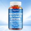 Magnesiumglycinat Gummibärchen, 600 mg, Reiner Magnesiumglycinat-Extrakt, Nahrungsergänzungsmittel, Geeignet für Männer und Frauen