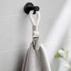 Cotton Rope Towel Clips for Bathroom, Sturdy Towel Holder Clips for Hanging Towels