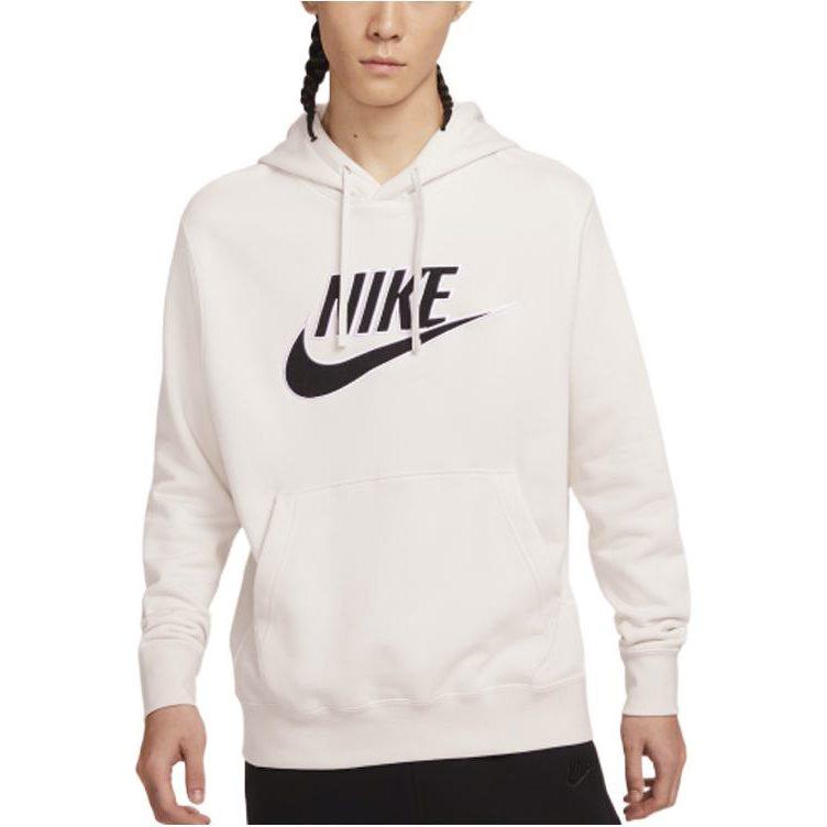 Nike Sweatshirts Men's White Hooded Moderate Regular DX1518-030