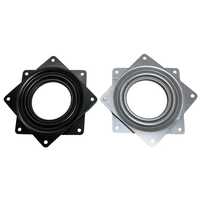 Robuste Drehtellerplatte Quadratische Drehtellerplatte Ersatz 360 Grad Drehteller für Möbel