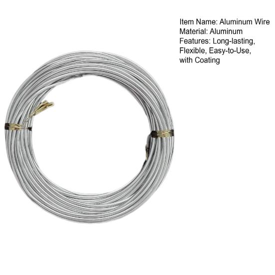 Bonsai Training Aluminum Wire 2.0mm Coated Aluminum Wire 16Ft/33Ft Bonsai Tree Wire for Fine Trunk And Branch Control