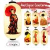 25*50cm Waterproof PVC Lantern Japanese Geisha Hanging Korean Ramen Sashimi Cuisine Shop Restaurant Pub Decor Outdoor Lanterns